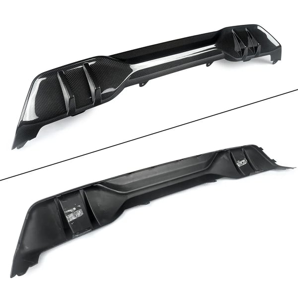 Bagdiffuser Kit, M Performance Stil, Nem Installation, Kompatibel med BMW,kulstoflook