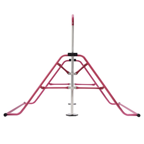 Gymnastikstang, Stål Konstruktion, Højdejusterbar 115-155 cm, Udvidet Størrelse 107*148 cm, Samling Påkrævet, Egnet til Børn