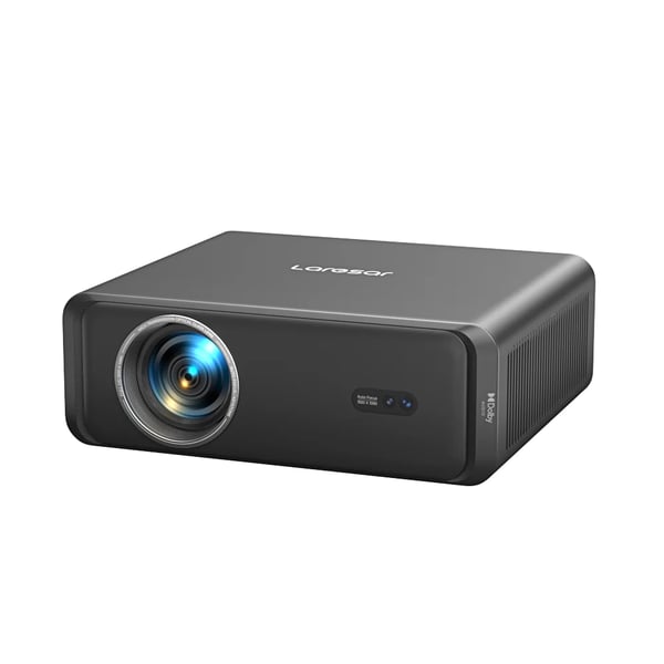 Projektor, 1080P opløsning, Dolby Audio understøttelse,Laresar A1, EU stik