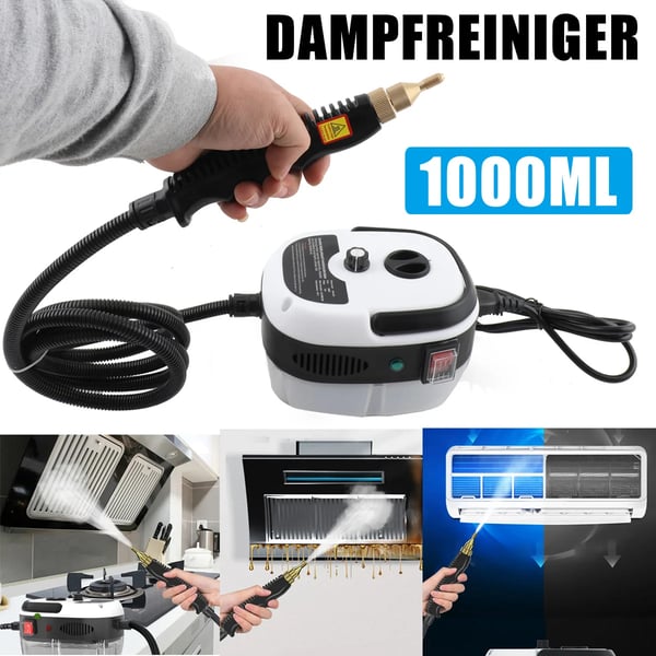Damprenser, 2500 W, 229°F / 105°C Maksimal Temperatur, 2.2 m Dampledning, 1.5 m Elektrisk Kabel Længde, Højt Tryk