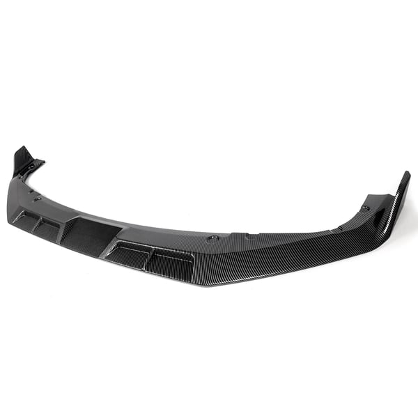 Front Bumper Splitter Spoiler, Carbon Fiber Stil, Nem Installation,Kulfiberlook