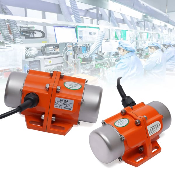 Värähtelymoottori, 60W, 220V, 3000 RPM, 0.5A, 38 kg
