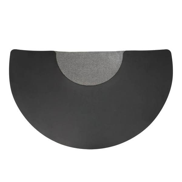 Frisörstolsmatta, Anti-trötthetsdesign, Hållbar och Vattentät,Svart