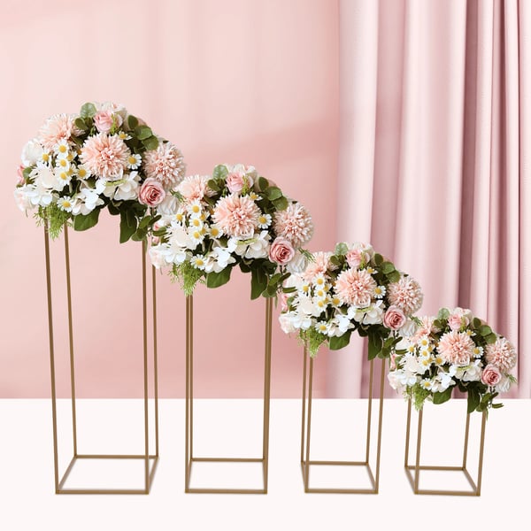 Blomsterstand, Elegant Design, Alsidig Præsentation,Guld
