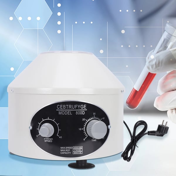 Centrifuge, Borddesign, Høj Hastighed,Hvid-Sort