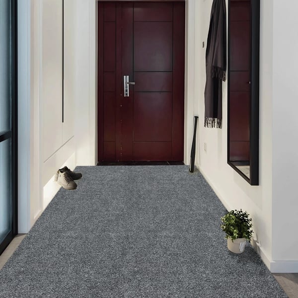 Gulvmåtte, 3m x 1,2m, 5mm Tykkelse, Vandabsorberende, Firkantet Form, Stribet Mønster