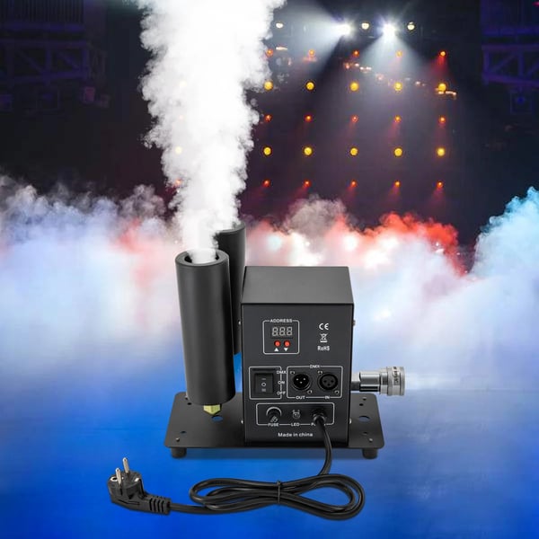 CO₂-ilmasarakone, DMX-ohjaus, säädettävät suuttimet,EU Plug, 150W
