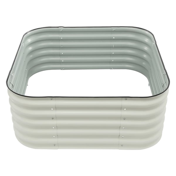Hævet Havebed, Holdbar Konstruktion, Rummelig Design,HVID