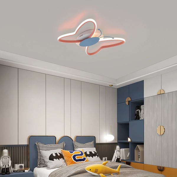 Loftlampe, Aluminium Materiale, Dæmpbar Funktion, AC Strømkilde, CE Certificeret, Lysdækningsområde 107,64-161,46 ft²