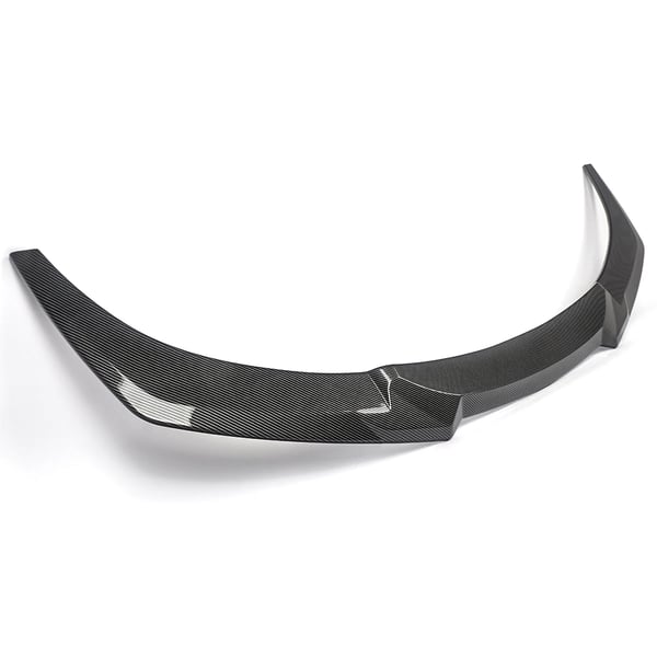 Front Lip Splitter, Passer til luksus sports coupe serie, Nem installation,Kulfiberlook