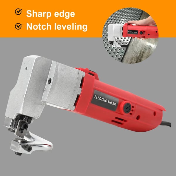 Elektriske Saks, 500W Motor, Ergonomisk Design, Metal Skæreevne