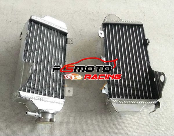 Radiator, Aluminium, Forbedret Køleeffektivitet, Kompatibel med Honda CRF 250R 2018-2020, Tig Svejset Konstruktion, Ydelsestestet