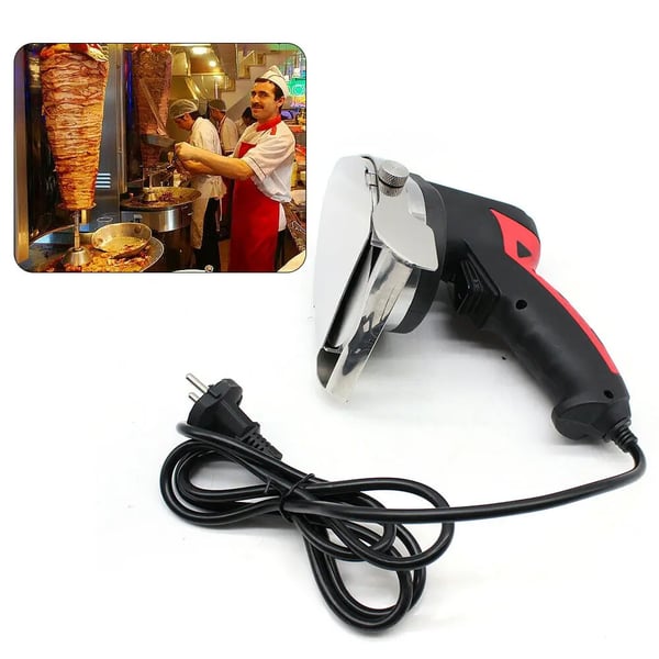 Kebabskærer, 80W, 220V-230V, 3000 RPM, Klinge Diameter 10 cm, Skærevne 1-8 mm