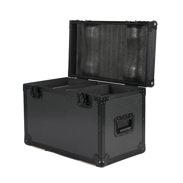 Flight Case, Premium Læder, Indbyggede Hjul,Kun flyvesag