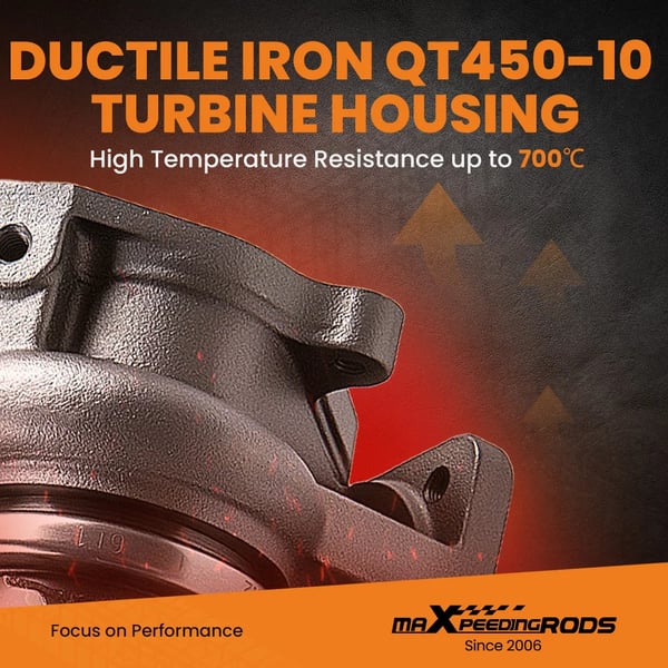Turbocharger, legeringsstål og aluminium konstruktion, kompatibel med 3.0L dieselkøretøj 1993 model, CT12B turbo model, OEM numre 17201-67010