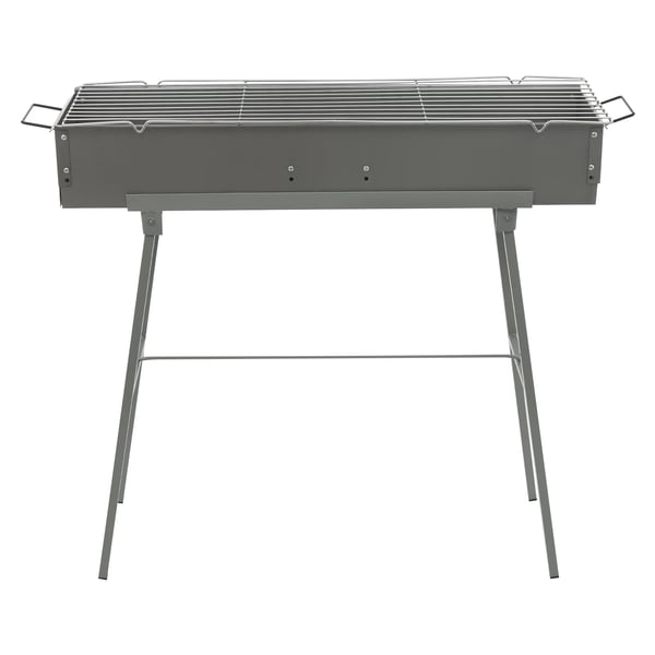 Grill, Bærbar Design, Justerbar Ildkraft,grå