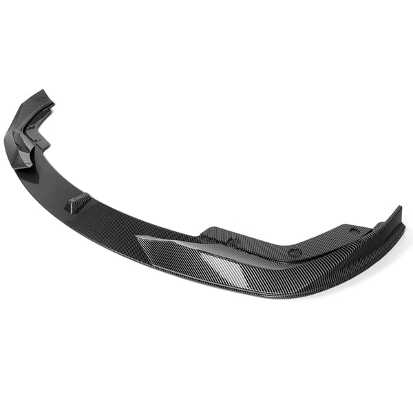Front Bumper Splitter Lip, Carbon Fiber, Nem Installation,Kulfiberlook