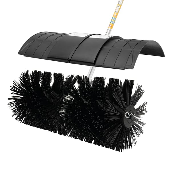 Bensiini-powered kävelyyn käytettävä harja, 2.3HV moottori, 58cm harjan leveys,Bensiini