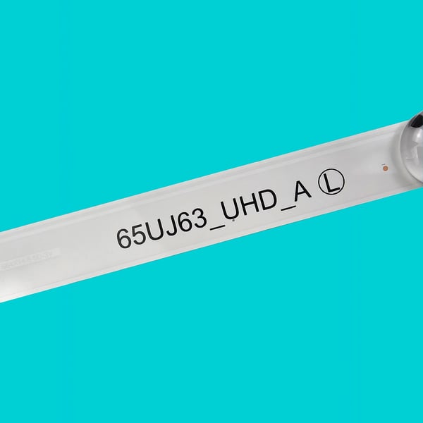 LED Baggrundsbelysningsstrimmel, 1330 mm længde, 3V spænding, 12 LED'er, CE-certificeret, kompatibel med flere LG-modeller