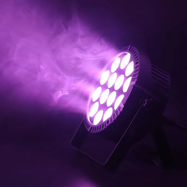 RGBW LED Scene Lys, 60W Effekt, DMX Kontrol,EU -stik 4 stk