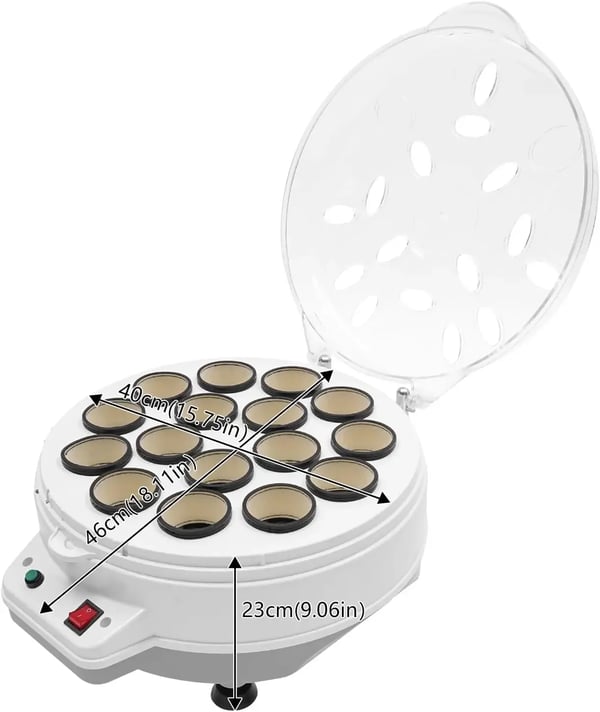 Poolbollrengörare, Automatisk drift, Kompakt design,VIT