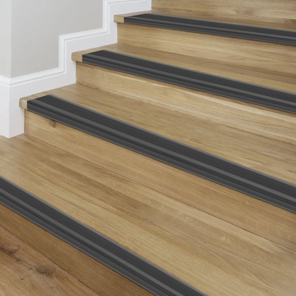 Skridsikre trappebånd, PVC-materiale, 10m længde, 5cm bredde, 3,05mm tykkelse, høj sikkerhedspræstation
