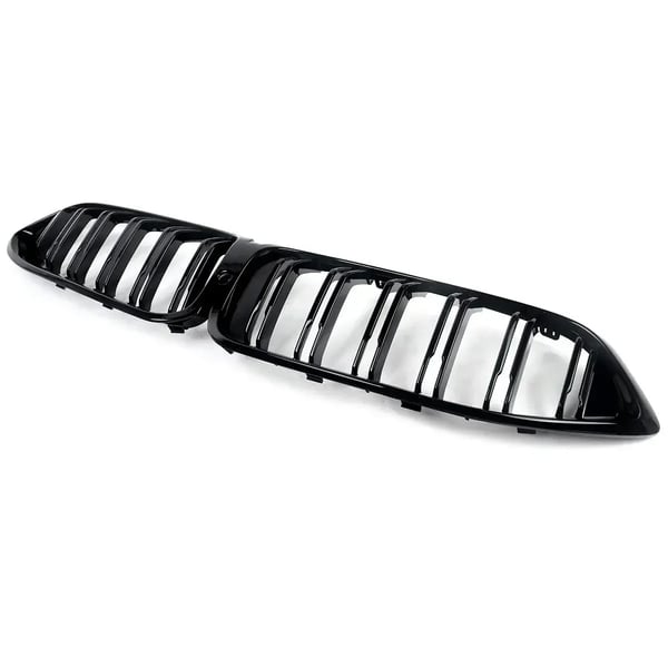 Frontbumpergrill, Dobbelt Spalter, Kompatibel med Luksus Sports Coupe,som vist