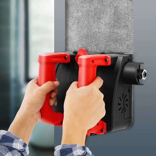 Betonfræsemaskine, 1200W effekt, 3000 RPM hastighed, 16 cm fræsebredde,Rød