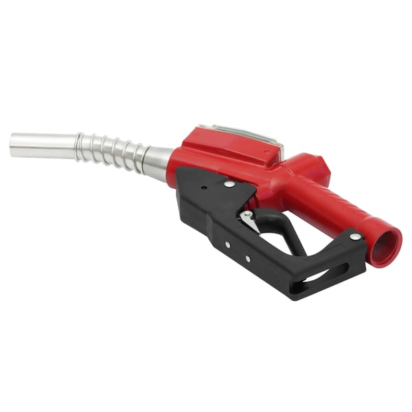 Brændstofpistol, holdbart plasthus, 8 x 4 x 3 tommer, kompatibel med diesel og benzin, gennemstrømningshastighed op til 1,5 m³/t, vejer 2,43 pund