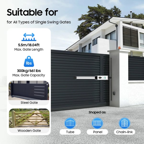 Sähkölukko, Jännite 24V, Teho 60W, Virta 2.5A, Mitat 105mm x 219.2mm x 50mm, Suojaluokka IP44