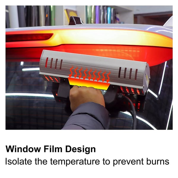 Infrarød hærdelampe, 1000W effekt, 300*150mm område, 60-100℃ temperaturinterval, kortbølgeopvarmning, aluminiumlegeringskonstruktion