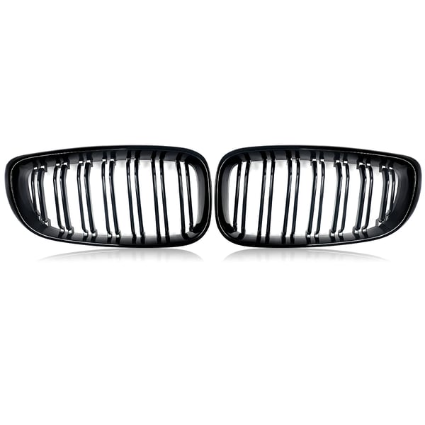 Front Bumper Nyrerist, Glans Sort, Til BMW F34, Direkte Erstatning,venstre og højre