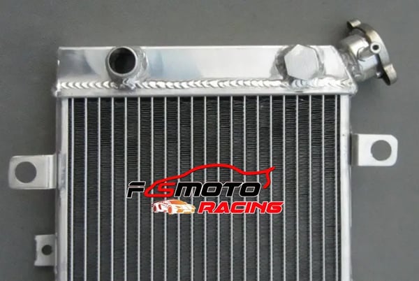 Aluminiumkøler, Passer til Kawasaki KVF400 A/B/C/D, Inkluderer ventilatormonteringssæt,Radiator og blæser