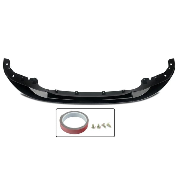 Front Bumper Body Kit, Letvægts ABS Plast, Nem Installation,SOM VIST