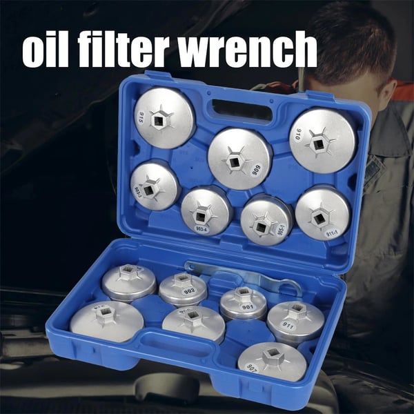 Podofo Socket Sæt, 15-Delt Kit, Holdbart Aluminium, Ergonomisk Design