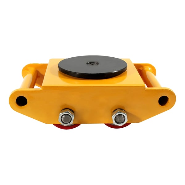 Transportrulle, Belastningsevne 6T, Dimensioner 30 x 22,5 x 11 cm, Hjuldiameter 14 cm, Antal ruller 4, Materiale Legeret stål