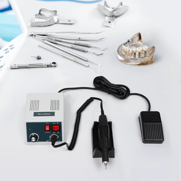 Rotary værktøj, 0-35000 RPM hastighedskontrol, dual kontrolsystem,Som vist, EU