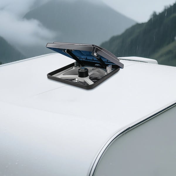 RV Ventilationsfläkt, Fjärrstyrd, Automatisk Sensorsteknik,VIT