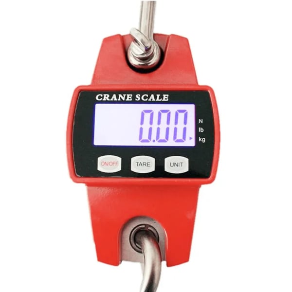 Hängande Viktvåg, Hög Noggrannhet, LCD-Display,300 Kg