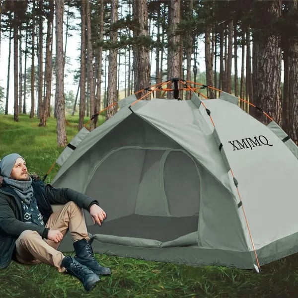 Campingtält, Regntåligt, Bärbart,VIT