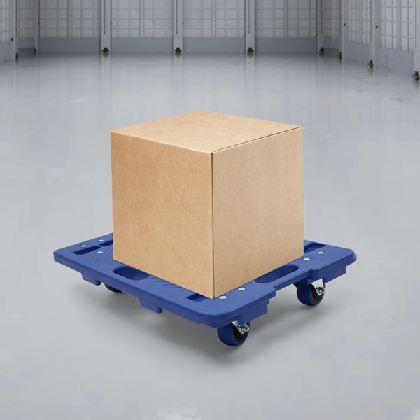 Møbeltransportvogn, 4 universelle hjul, 150 kg belastningskapacitet,Blå