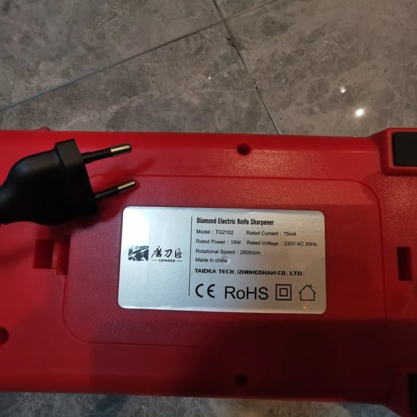 Knivsliber, 4-trins design, 2800 RPM ydeevne,Elektrisk Spidser, Taidea