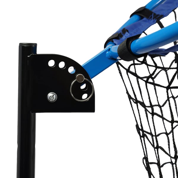 Volleyball Sætte Træner, Justerbare Vinkler, Bærbart Design,Sort og Blå