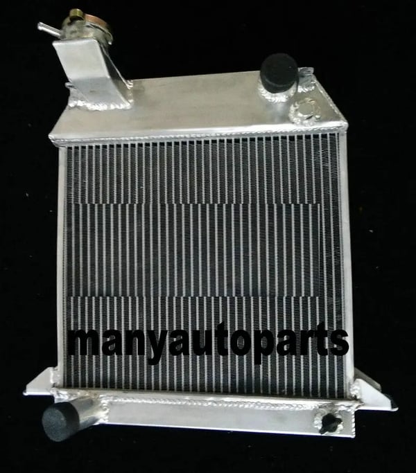 Aluminiumkøler, Passer til Morgan Plus 4 / +4 (1964-1968), Integreret 12" Blæser, Letvægtsdesign
