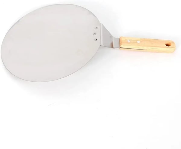 Pizza skraber, 30 cm bred, 40 cm lang, Rustfrit design, Ergonomisk håndtag, Holdbare materialer