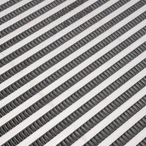 Intercooler, Aluminiumlegering, Dubbelradig Rörrdesign,GRÅ