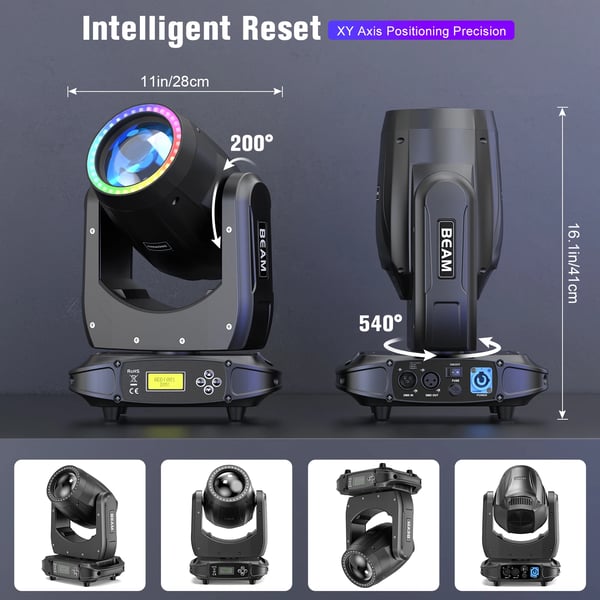 Flyveselskabssag, Premium Læder, 52,5 x 31 x 48 cm, Passer til 2 stk. 180W LED Beam Moving Head Light, Tilbehørsopbevaring, CE Certificeret