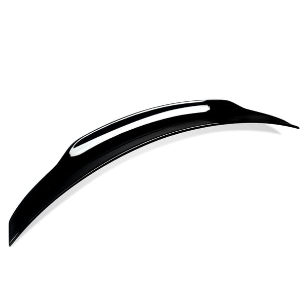 Bakspoiler, Aerodynamisk Design, Hållbart Material,Glansig svart
