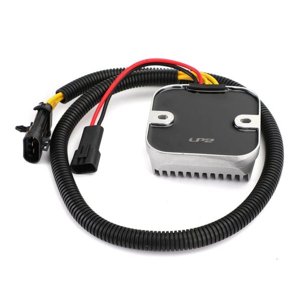 Spændingsregulator-ensretter, Længde 112mm, Bredde 108mm, Højde 49mm, 5 stikinterface-pins, Kompatibilitet med Polaris Sportsman 500/550/850 XP