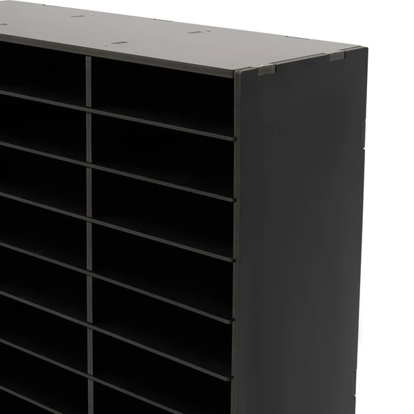 Desktop Filorganisator, 24/36 rummelige rum, robust PVC-ramme, moderne design